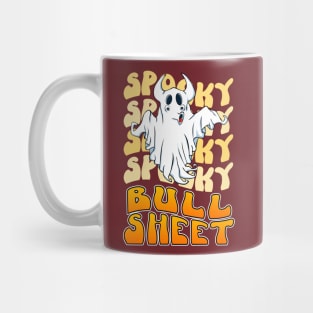 Spooky Bull Sheet Ghost | Boo Sheet Ghost Mug